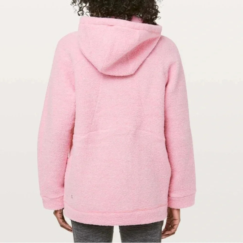 Lululemon So Sherpa Hooded Jacket Size 10 - Picture 5 of 14